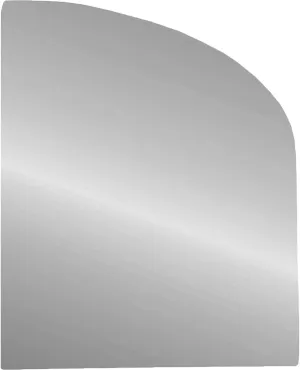 Vermont Castings Vigilant Arch Glass (6 5/8" x 8 1/8"): 1401119-SPFL
