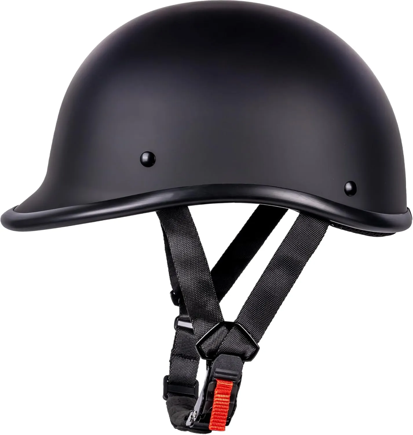 Vintage Motorcycle Half Helmet - Lightweight Low Profile Open-Face Half-Face Helmet – DOT Approved