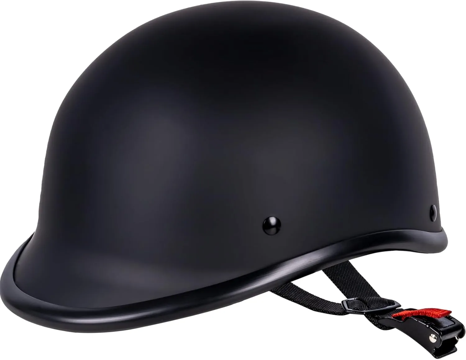 Vintage Motorcycle Half Helmet - Lightweight Low Profile Open-Face Half-Face Helmet – DOT Approved