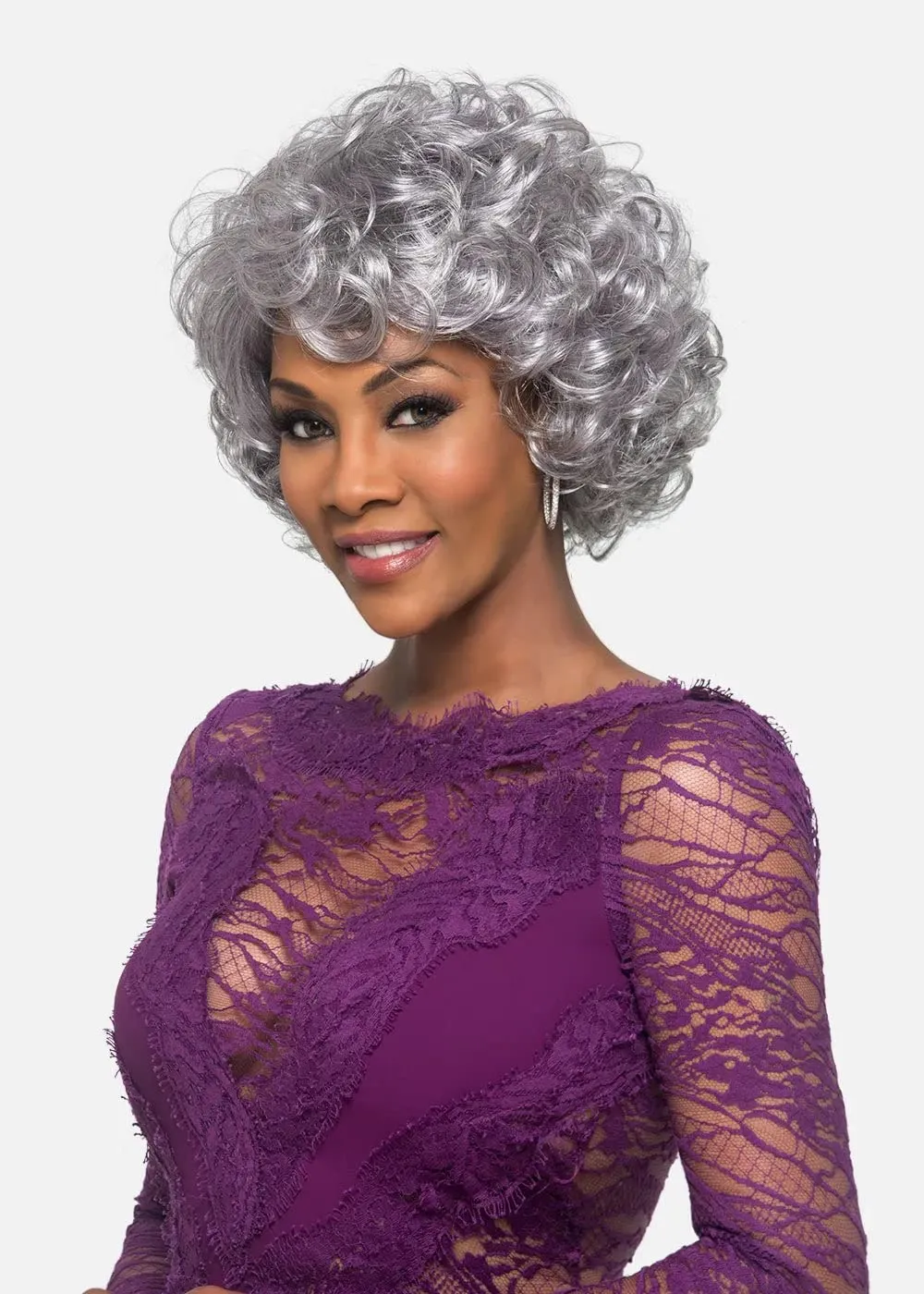 Vivica A. Fox Hair Collection Pure Stretch Cap Synthetic Wig - Laura (34)