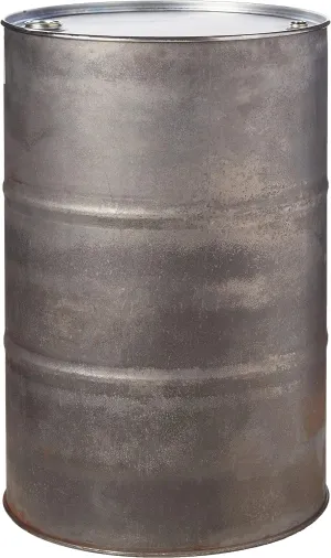 Vogelzang US DR55 55 Gallon Drum for Barrel Camp Stove Kit, Gray , Small