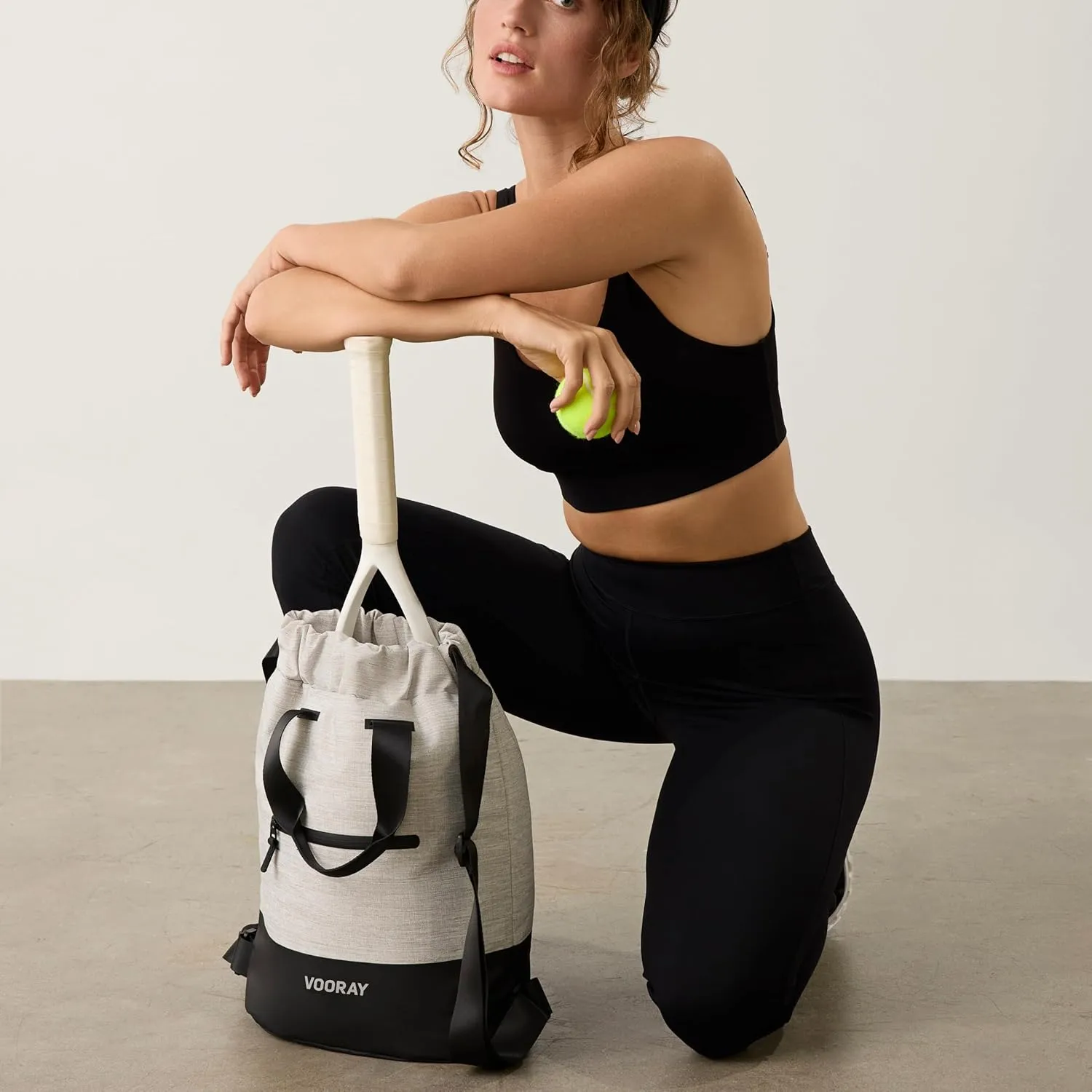 VOORAY 23L Flex Cinch Drawstring Backpack – Lightweight Travel Bag, Weekender & Sports Gym Bag for Women and Men
