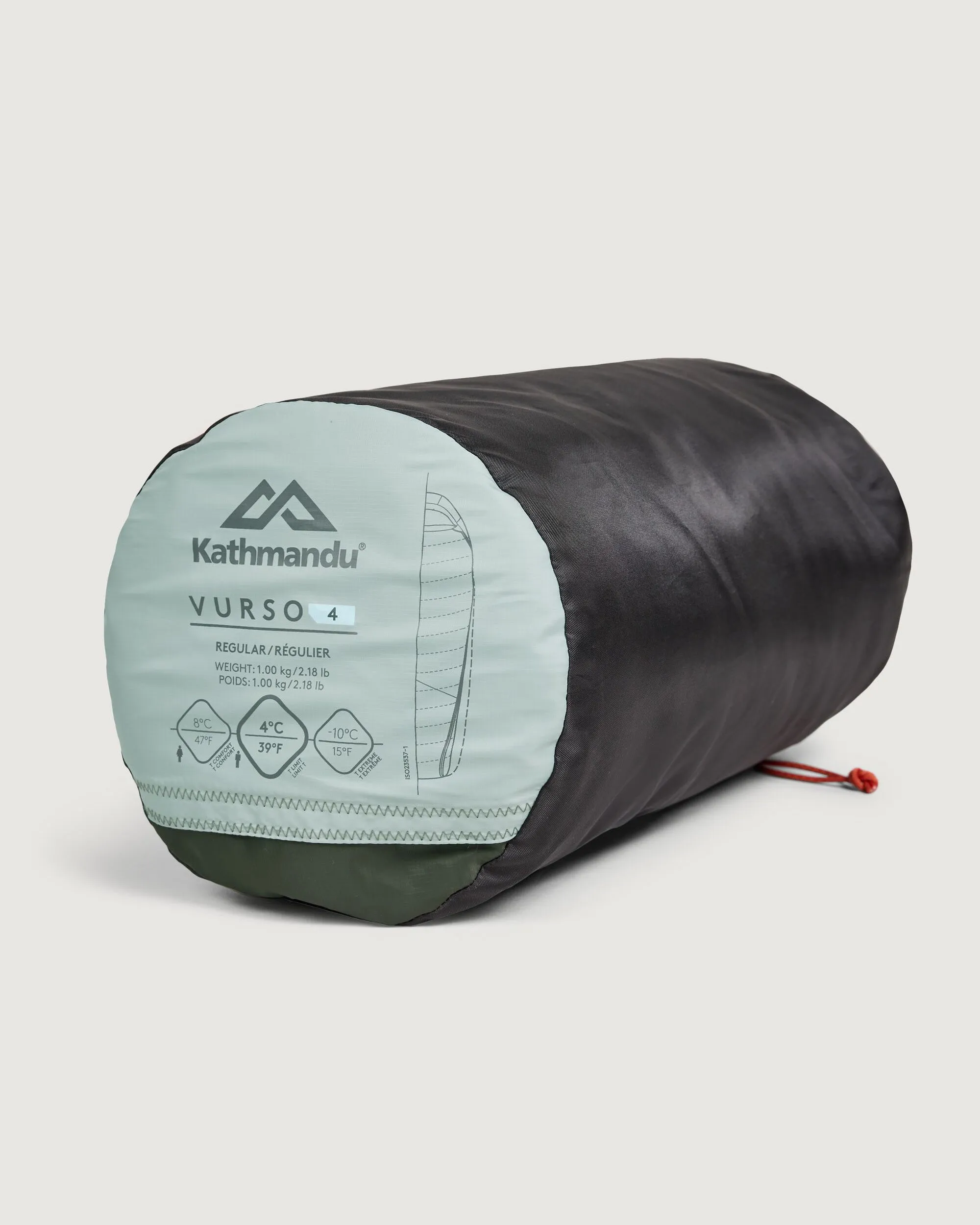 Vurso 4 °C Sleeping Bag - Regular - Gum Tree/Dark Moss