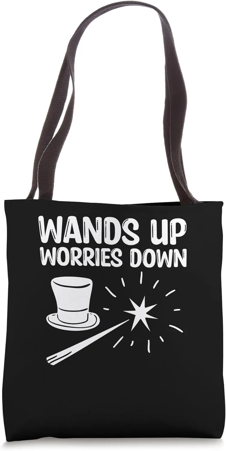 Wands Up Worries Down Couponing Tote Bag