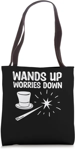 Wands Up Worries Down Couponing Tote Bag