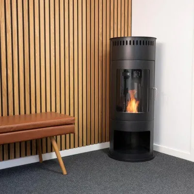 Washington - Black bioethanol Wood-burning Stove🌿