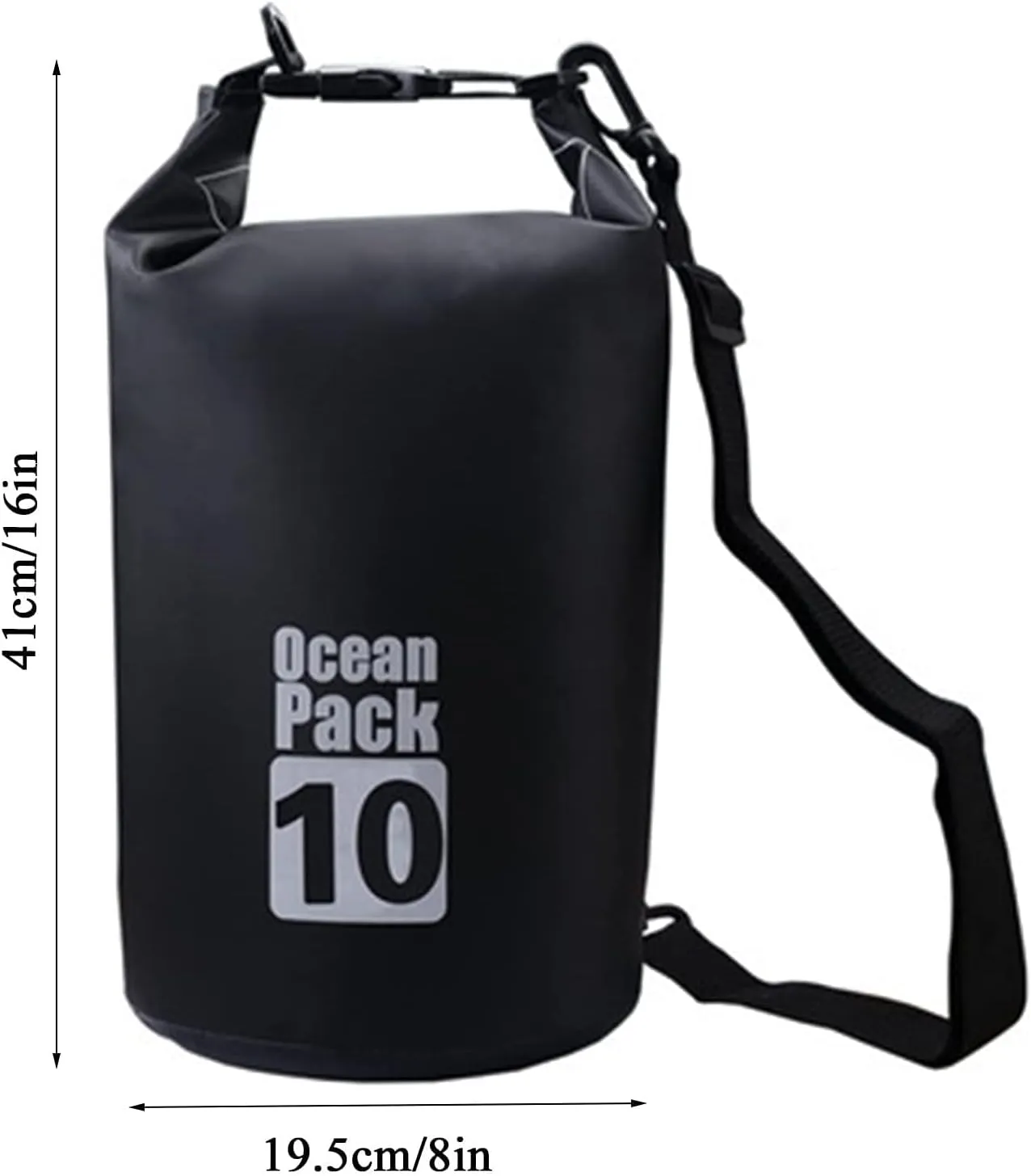 Waterproof Dry Bag, Portable Seal Dry Bags, Floating Roll Top Dry Compression Sack, for Kayaking, Beach, Rafting, Boating (Color : B)