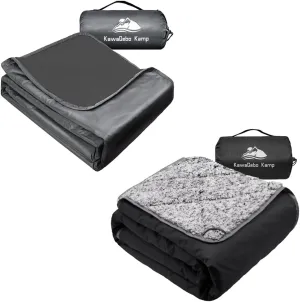 Waterproof Outdoor Blanket, Stadium Blanket for Camping, Picnics, and Sports Stay Dry and Comfortable