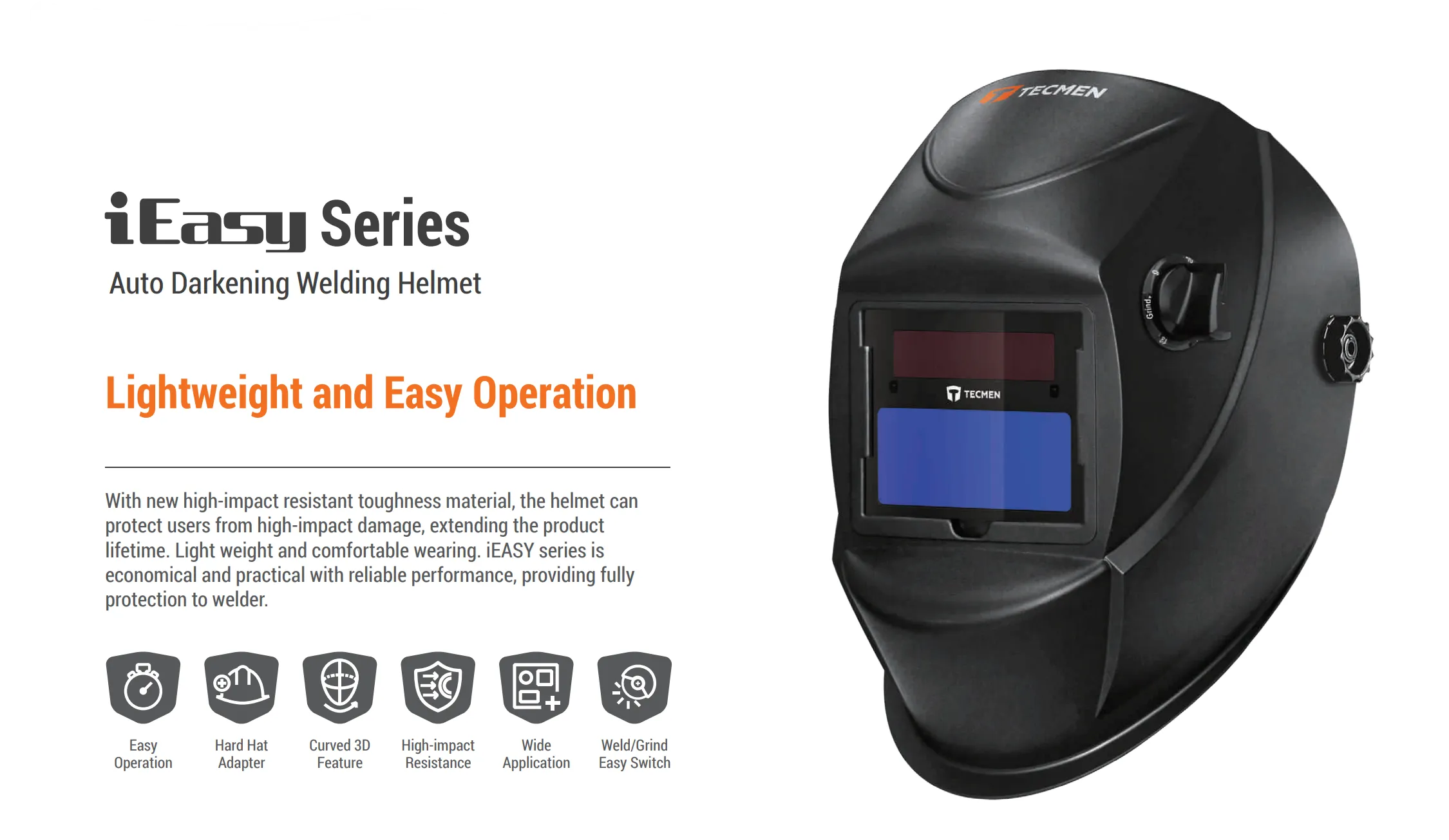 Welding Helmet Tecmen Ieasy 600