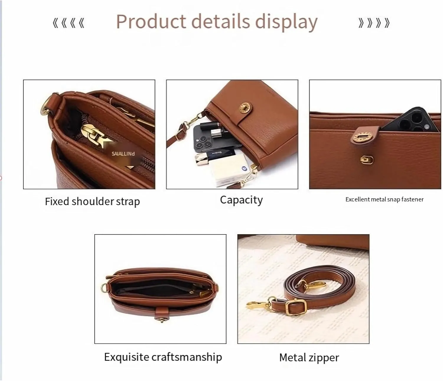 Women's Commuter Shoulder Bags Square Cross Body Bag Synthetic Leather Locklock Purses