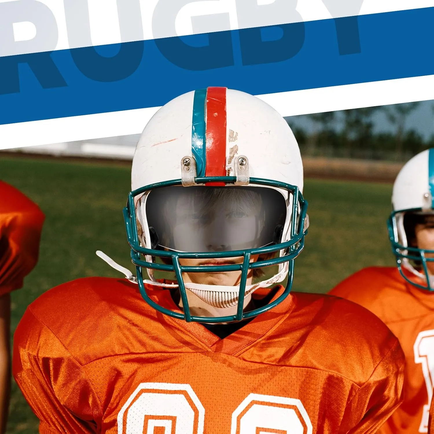 Xuhal 2 Pcs Football Visor for Youth Adult Football Helmet Visor Lacrosse Helmet Eye Shield Eye Protection for Sport