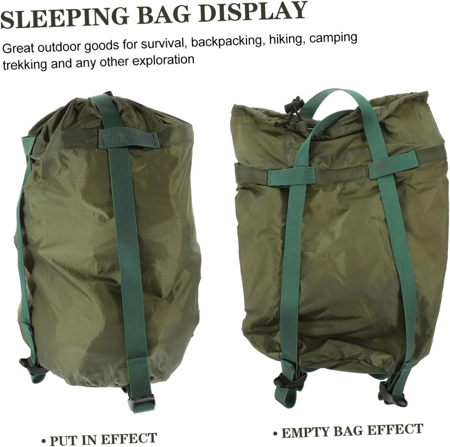 Yardwe 3pcs Archive Hammock Storage Bag Camping Outdoor Bag Travel