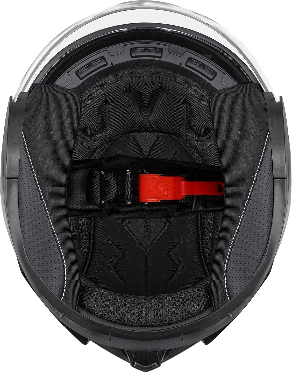 YEMA 3/4 Open Face Motorcycle Helmet DOT Approved - Dual Visor, Quick Release Buckle, Adult Motorbike Helmets for Men & Women, Moped Scooter Street Bike Helmet YM-650