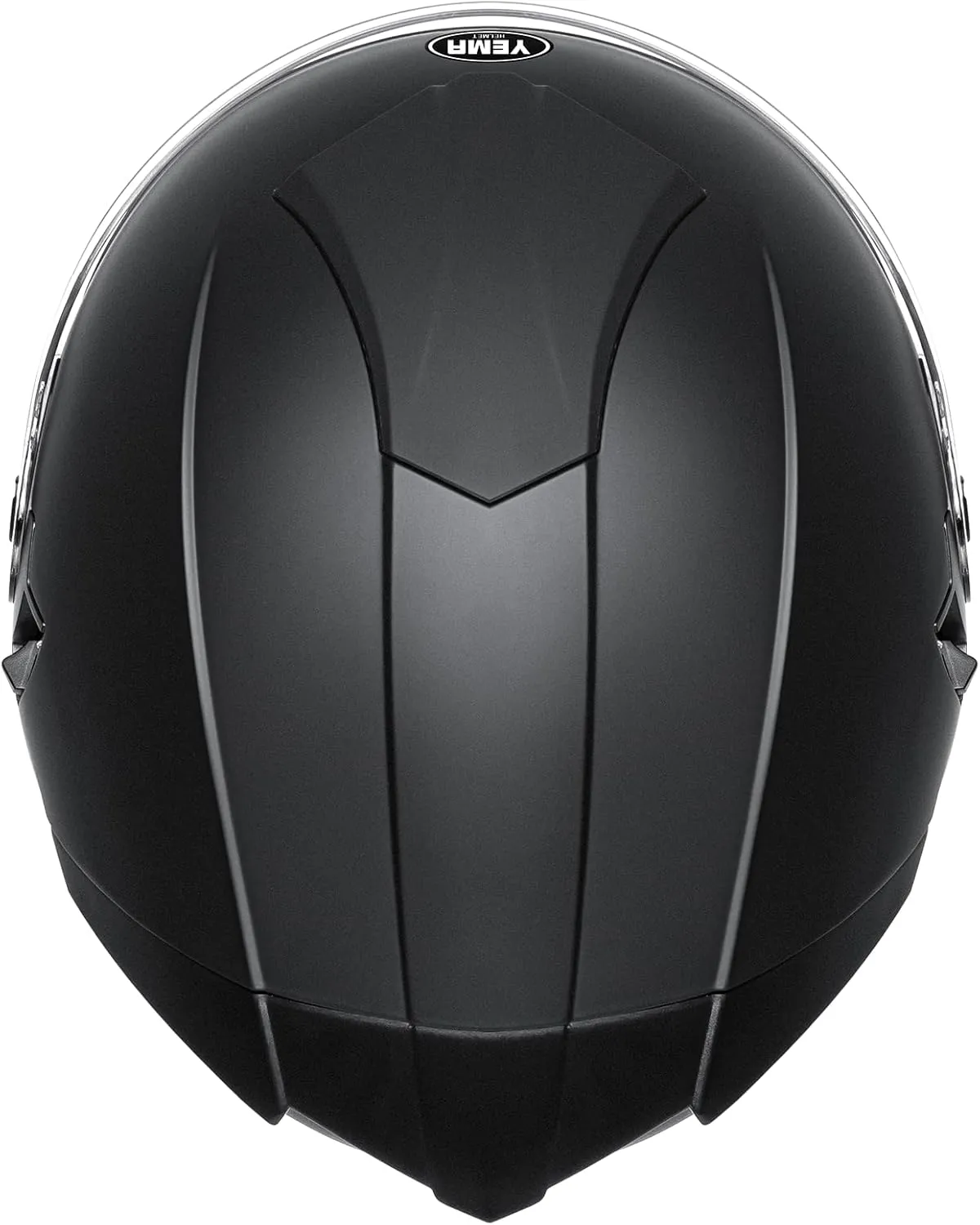 YEMA 3/4 Open Face Motorcycle Helmet DOT Approved - Dual Visor, Quick Release Buckle, Adult Motorbike Helmets for Men & Women, Moped Scooter Street Bike Helmet YM-650