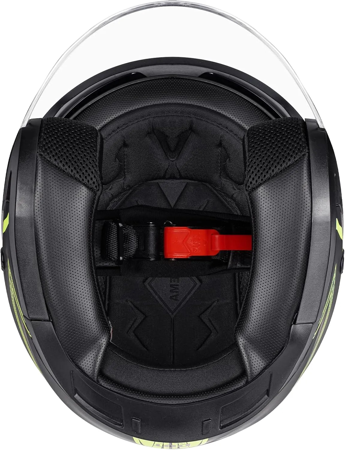 YEMA Open Face Motorcycle Helmets, DOT Approved 3/4 Moped Helmet Dual Visor Quick Release Buckle, Helmets for Adults Motorcycle Men Women Helmets for Moped Scooter Streey