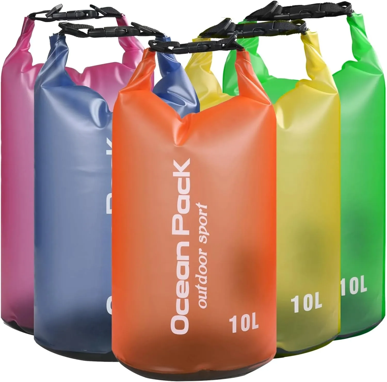 YOUGLE 10L Waterproof Water Resistant Dry Bag Sack Storage Pack Pouch Swimming Kayaking Canoeing River Trekking Boating Sailing Fishing (Blue)