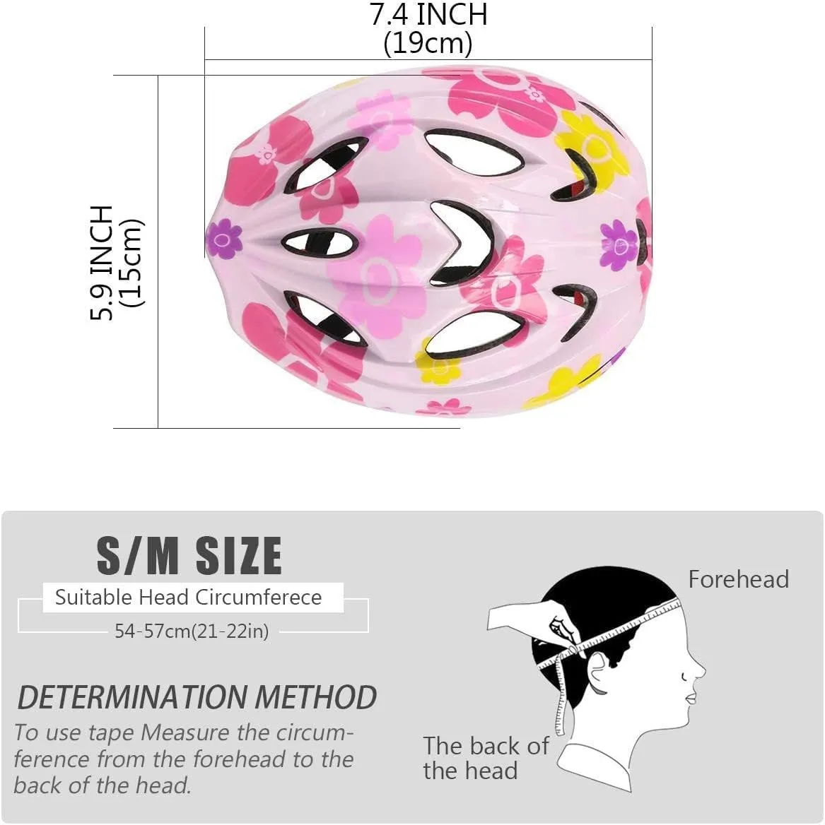 Youth & Kids Rider Helmet, Bike Helmet Removable Liners Adjustable Safety Protective Skateboard Helmet for Child Roller Skates,Scooter,Inline Skating,Cycling,