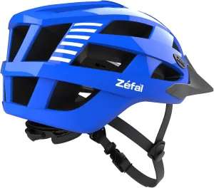Zefal Axis Mountain Bike Adult Blue Helmet (Ages 14 , Unisex, Visor)