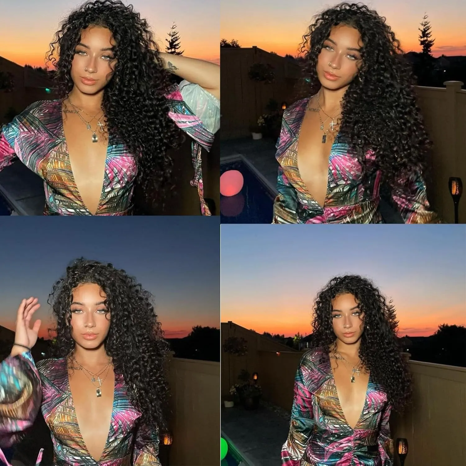 ZRQ Pre looped Micro Brazilian Braids Curly Crochet Hair 18 inch Water Wave Crochet Hair Afro Kinky Curly Crochet Hair Extensions Deep Wave Synthetic Crochet Hair For Women