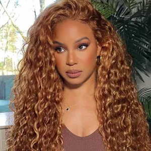 ZRQ Pre looped Micro Brazilian Braids Curly Crochet Hair 18 inch Water Wave Hair Afro Kinky Curly Brown Braiding Hair Extensions Deep Wave Hair For Women