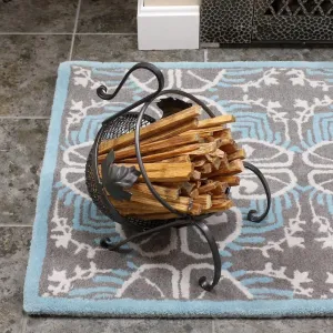 ZUMAHA Maple Leaf Fatwood Basket - Includes Fatwood-ymxx